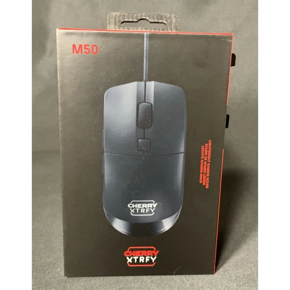 CHERRY XTRFY M50 Gaming Mouse Wired Lightweight-NEW SEALED BOX